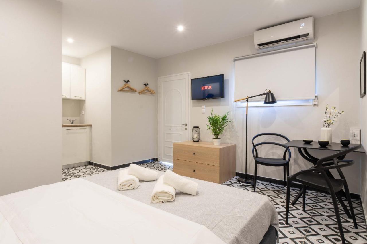 شقة Orchid Athens Over Rooftop Studio المظهر الخارجي الصورة